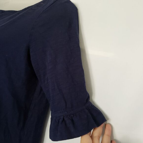 Lilly‎ Pulitzer Sommerset Navy Dress Pima Cotton - Picture 6 of 6